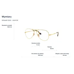 Ray-Ban 0RX 6489 2500 Aviator